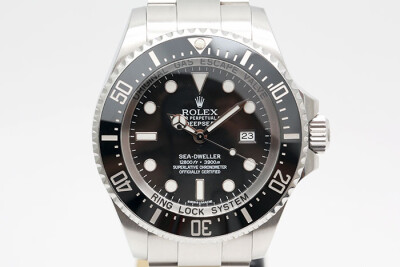 Rolex 勞力士 Deepsea 116660 水鬼王3900米潛水錶 黑色面盤黑色陶瓷外圈 3135機芯 2013盒單齊全 44mm