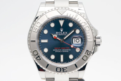 Rolex 勞力士 Yacht-Master 126622 遊艇名仕鉑金外圈 藍色面盤 3235自動上鍊 2020.08盒單齊全 40mm